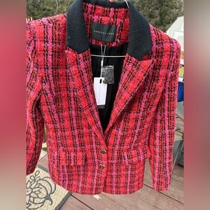 Endless rose tweed blazer NWT